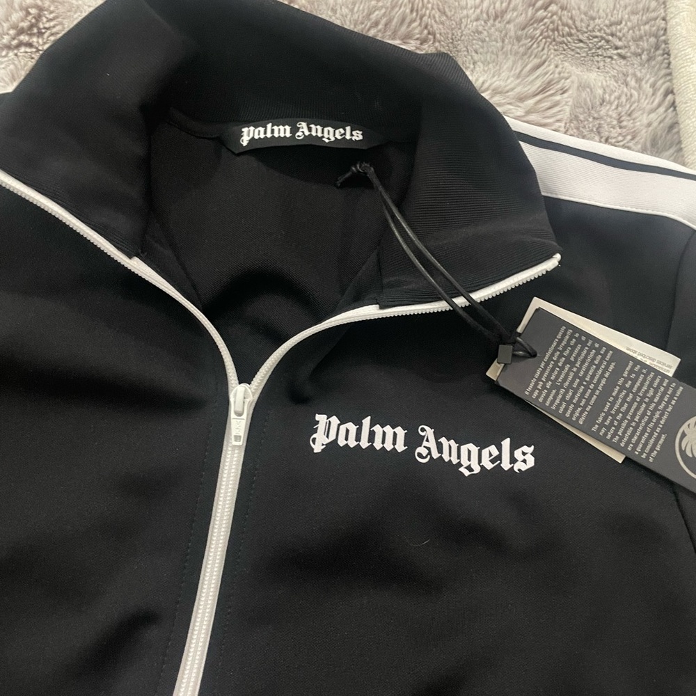 Palm Angels Classic Logo Track Jacket Sz L - Picture 8 of 12